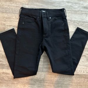 NWOT - Express Black High-rise skinny jeans